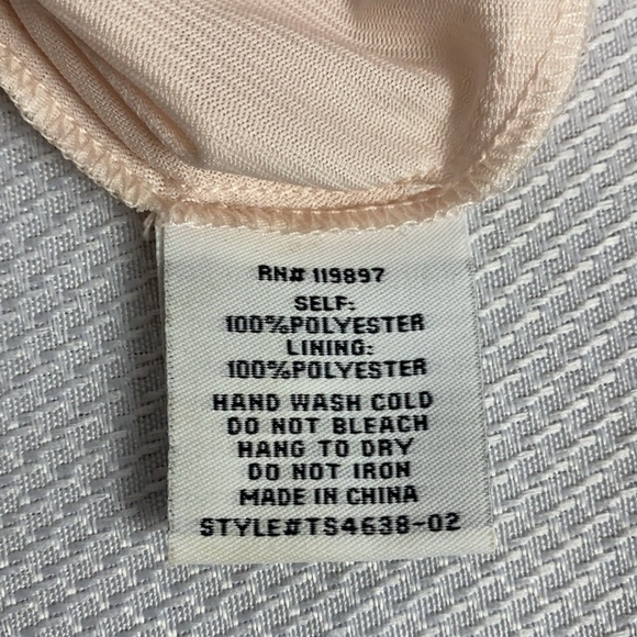 Collective Concepts Women Peplum Floral Top M Spaghetti Straps Pink Black Summer - Picture 6 of 10